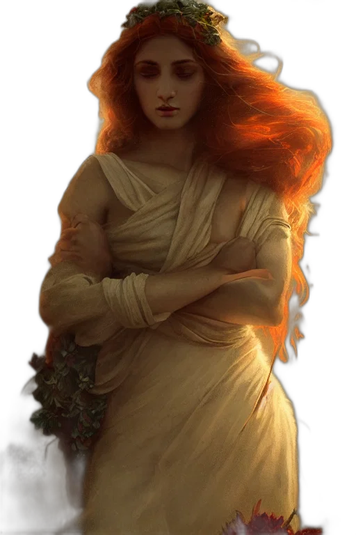 dress, crown, face, fantasy art transparent PNG cut-out