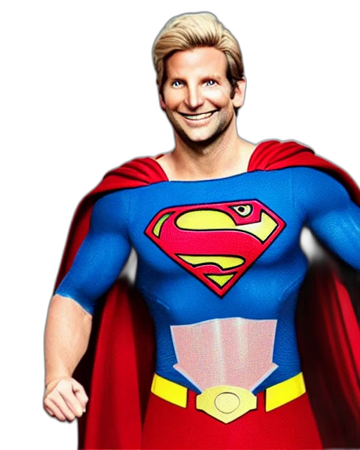 comic book art, concept art, blonde, superman transparent PNG cut-out