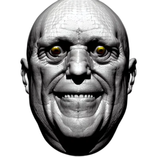 face, mask, creature, robot transparent PNG cut-out