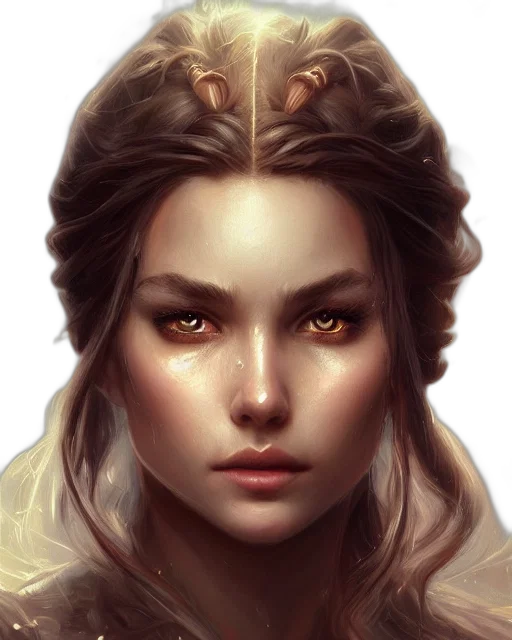 face, crown, staff, jewelry transparent PNG cut-out