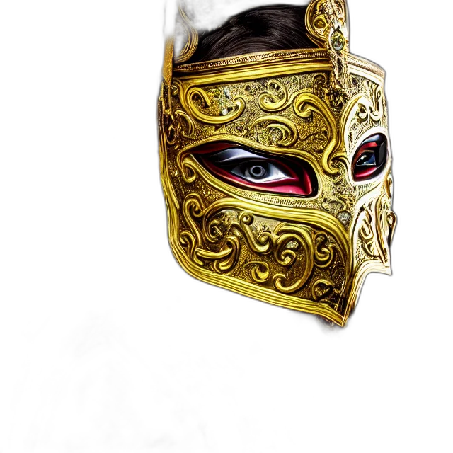 mask, face, jewelry, crown transparent PNG cut-out