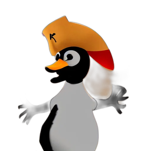 hat, animal, 3d render, concept art transparent PNG cut-out