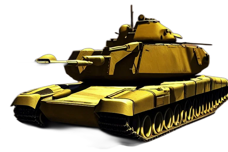 weapon, car, 3d render, concept art transparent PNG cut-out
