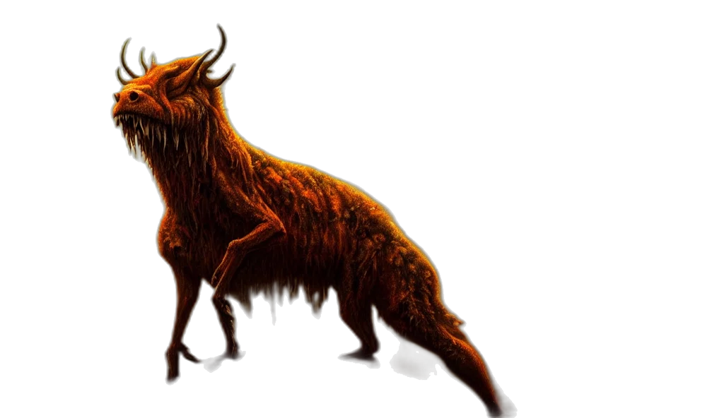 animal, dragon, creature, concept art transparent PNG cut-out
