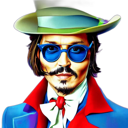 face, hat, comic book art, cartoon transparent PNG cut-out