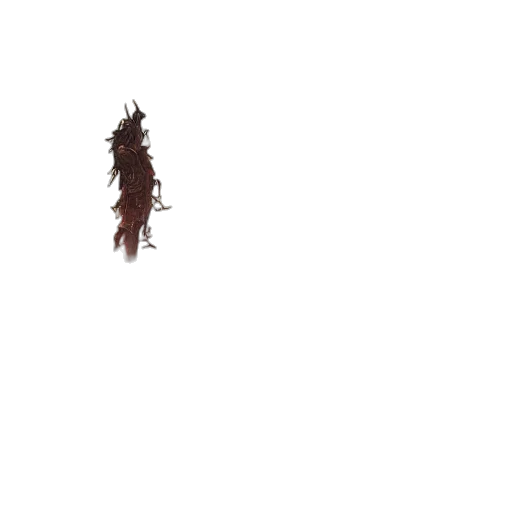 hair, tree, creature, dress transparent PNG cut-out