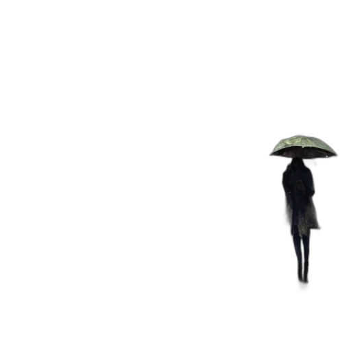 umbrella, hat, staff, dress transparent PNG cut-out