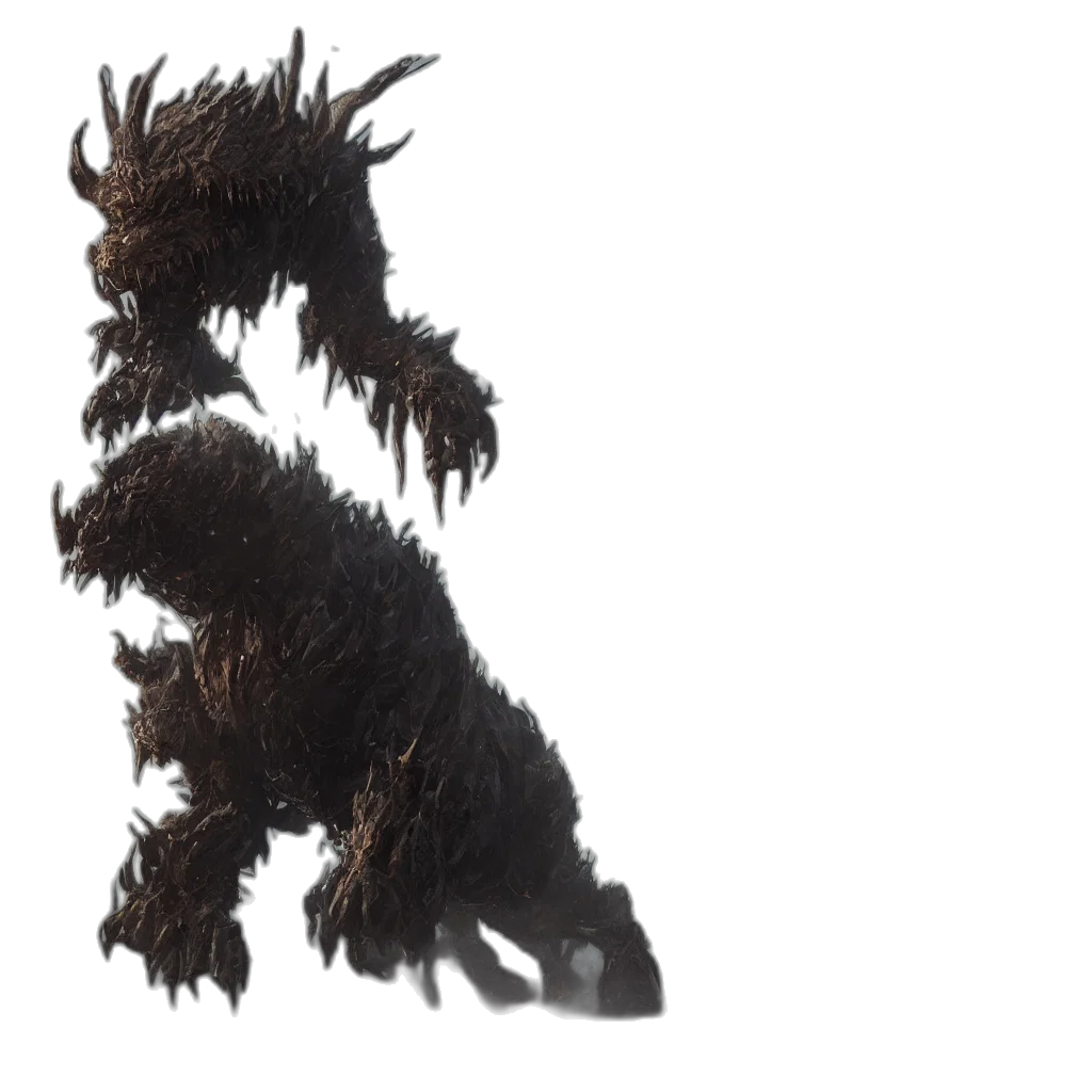 hair, creature, dragon, animal transparent PNG cut-out