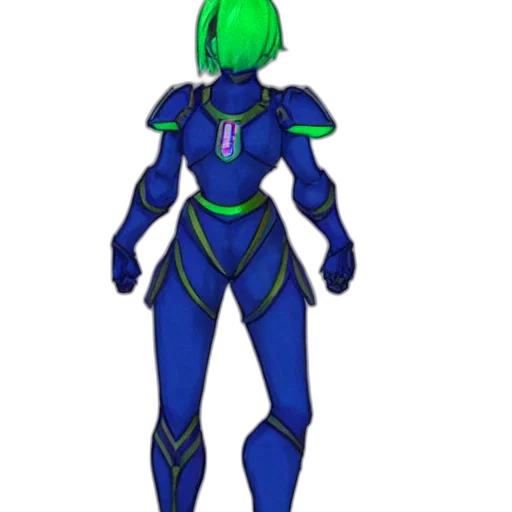 robot, staff, concept art, 3d render transparent PNG cut-out