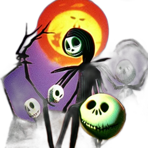 staff, mask, creature, concept art transparent PNG cut-out