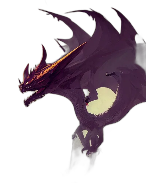 dragon, creature, mask, animal transparent PNG cut-out