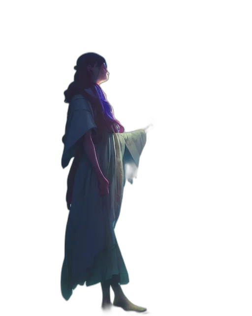 dress, staff, jacket, sword transparent PNG cut-out