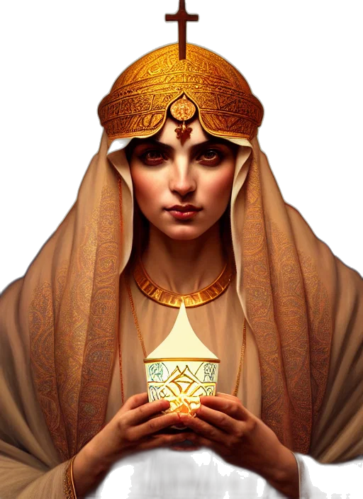 jewelry, crown, face, fantasy art transparent PNG cut-out