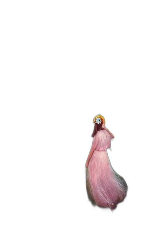 dress, creature, animal, hair transparent PNG cut-out