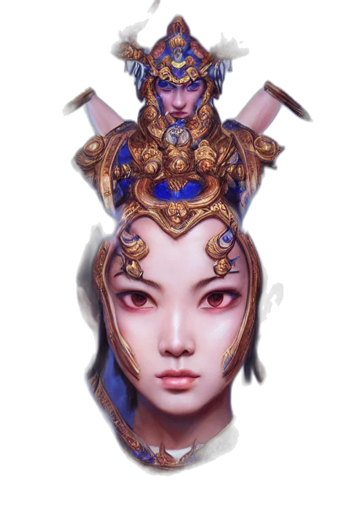 crown, mask, face, jewelry transparent PNG cut-out