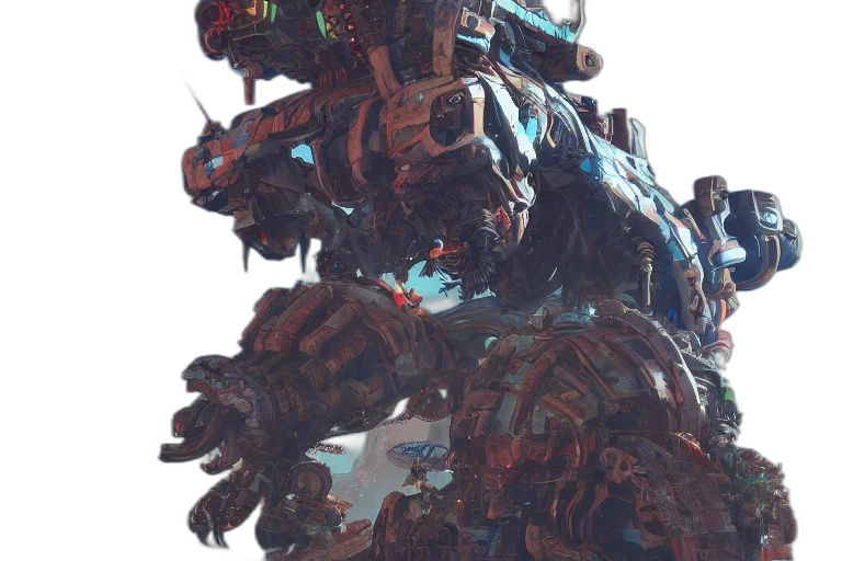 robot, weapon, creature, animal transparent PNG cut-out