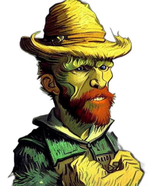 hat, staff, face, mask transparent PNG cut-out