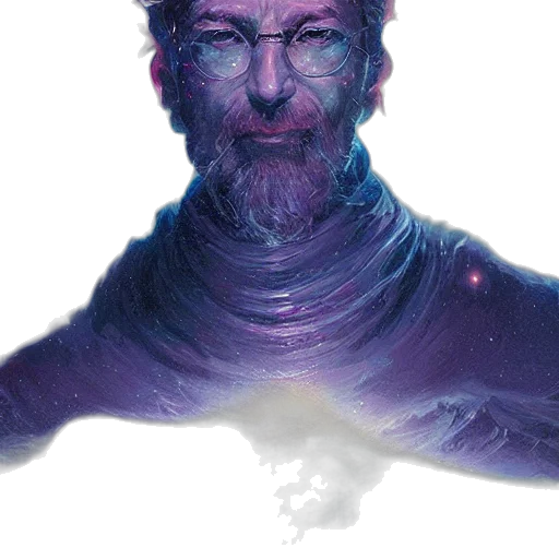 face, creature, staff, robot transparent PNG cut-out