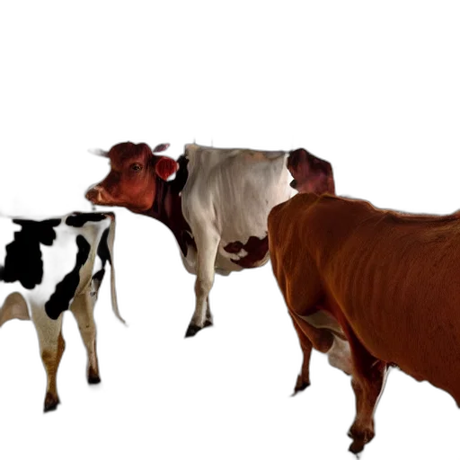 animal, food, photorealistic, 3d render transparent PNG cut-out