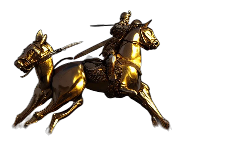 sword, crown, concept art, 3d render transparent PNG cut-out