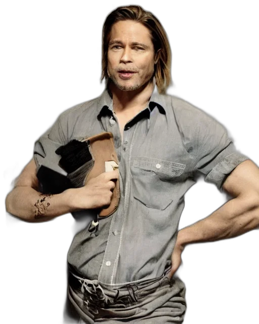 hair, weapon, animal, staff transparent PNG cut-out