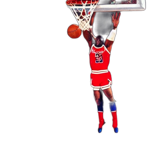3d render, concept art, michael, jordan transparent PNG cut-out