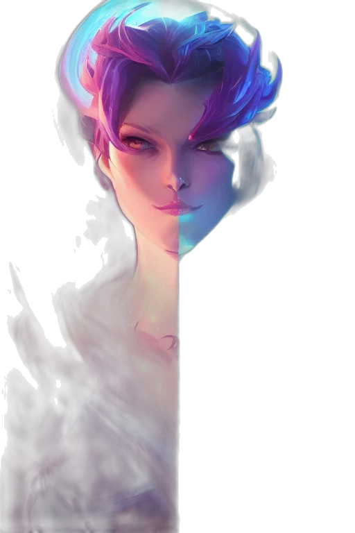 face, dragon, staff, mask transparent PNG cut-out