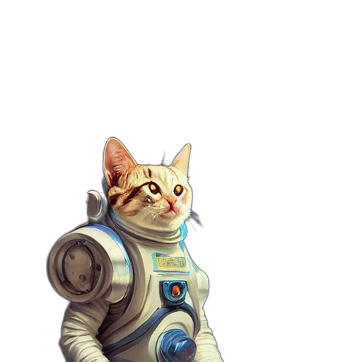 robot, staff, animal, concept art transparent PNG cut-out