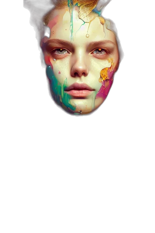 face, mask, jewelry, crown transparent PNG cut-out