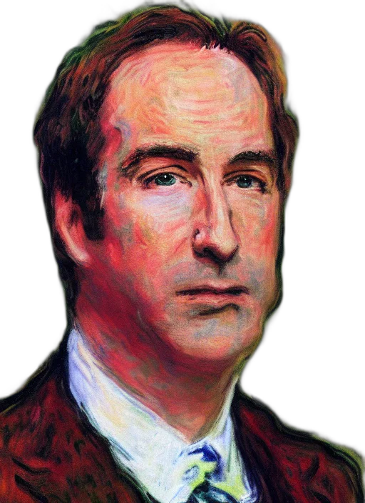 face, photorealistic, oil painting, cartoon transparent PNG cut-out