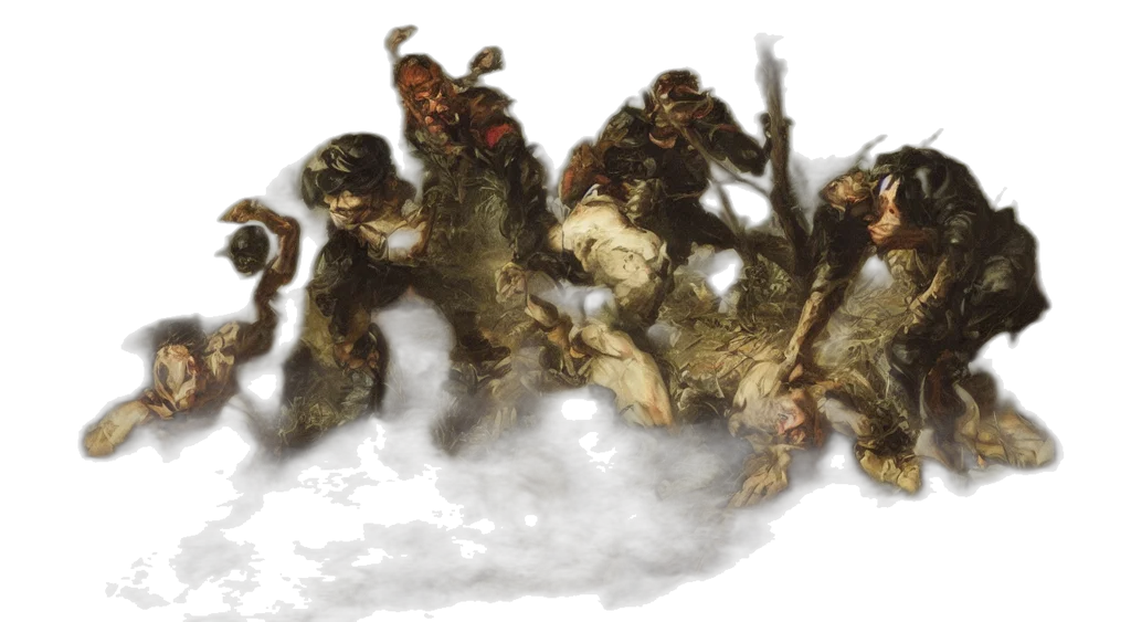 creature, concept art, fantasy art, fog transparent PNG cut-out