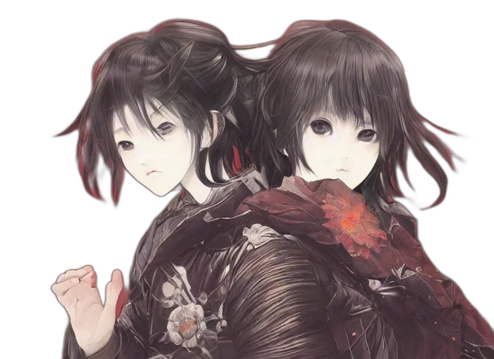 anime, concept art, fantasy art, photorealistic transparent PNG cut-out