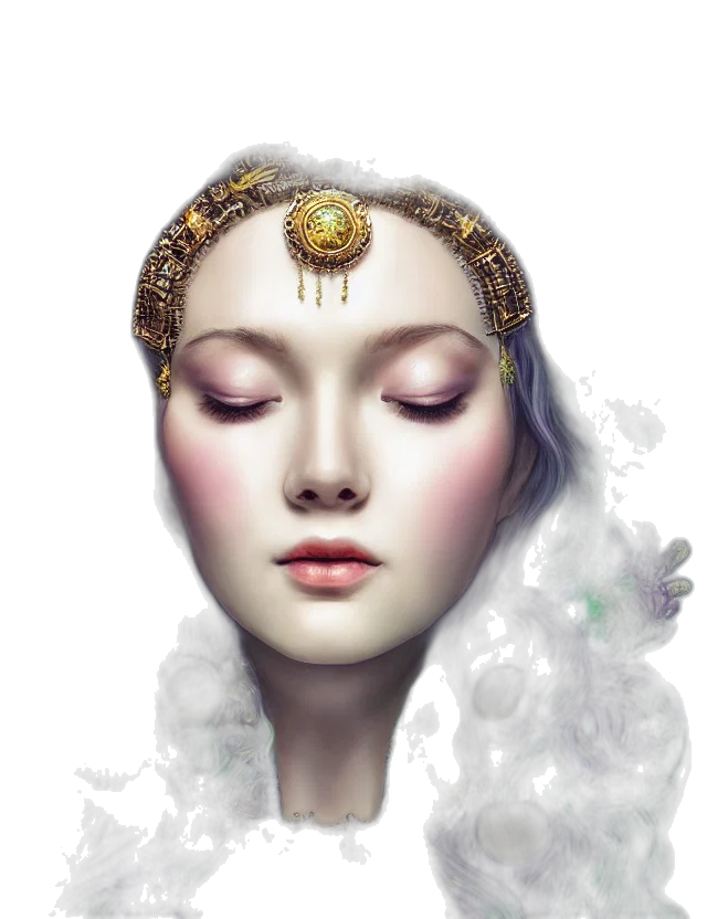 crown, mask, jewelry, face transparent PNG cut-out