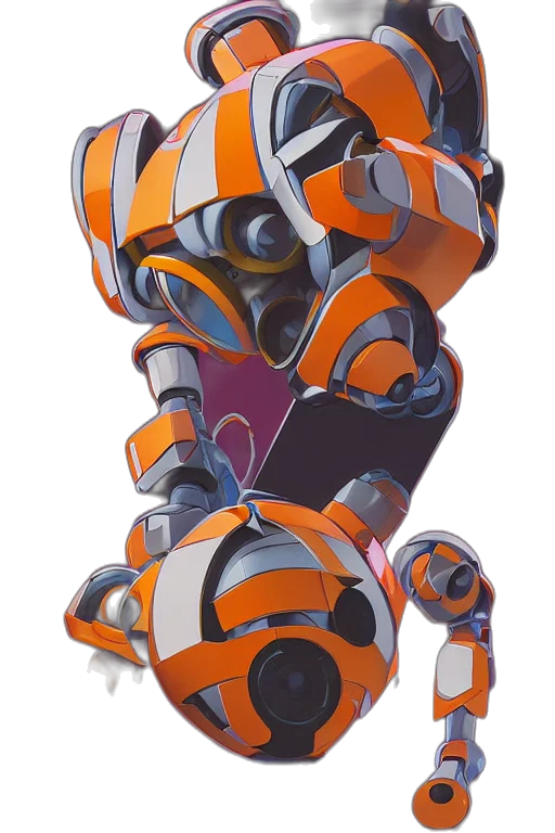 robot, weapon, creature, mask transparent PNG cut-out