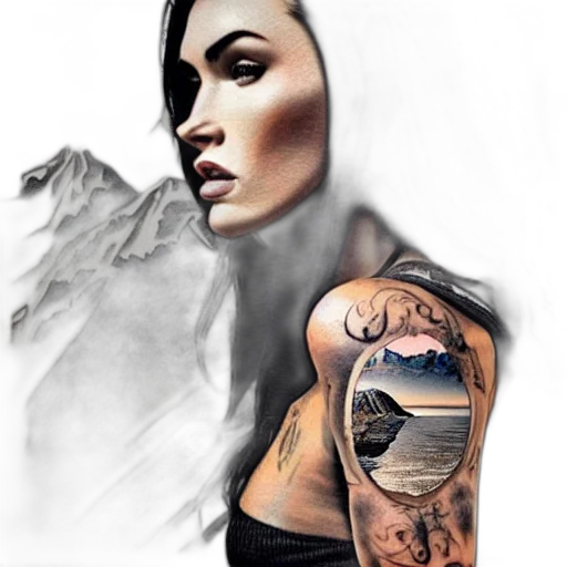 face, jewelry, photorealistic, fantasy art transparent PNG cut-out
