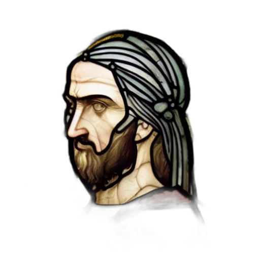 crown, face, staff, sword transparent PNG cut-out