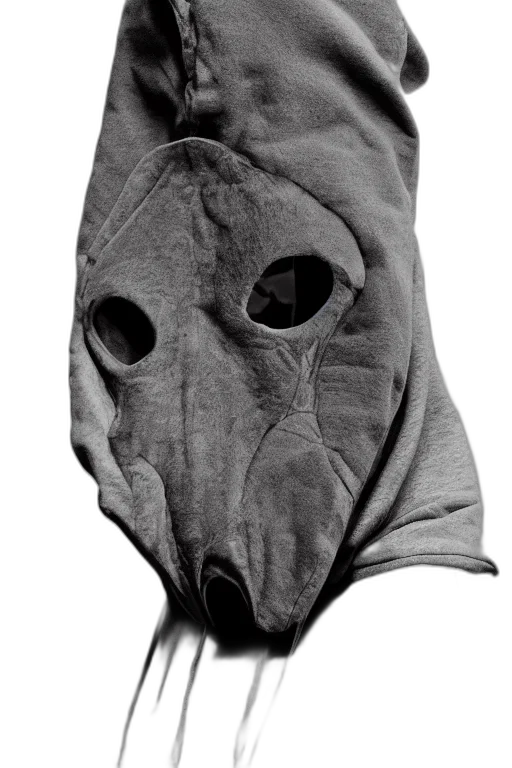 mask, face, jacket, creature transparent PNG cut-out