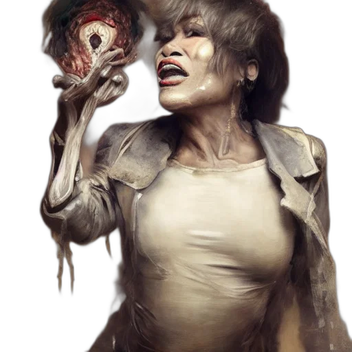 creature, face, mask, concept art transparent PNG cut-out