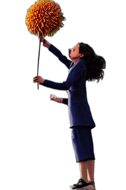 staff, umbrella, jacket, weapon transparent PNG cut-out