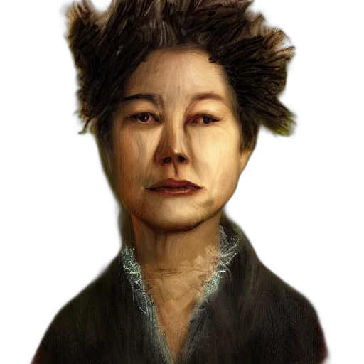 face, staff, mask, photorealistic transparent PNG cut-out