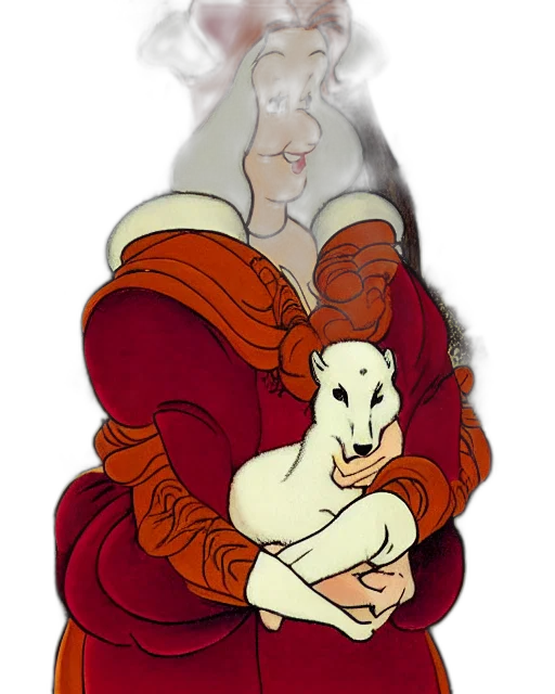 dress, concept art, fantasy art, cartoon transparent PNG cut-out