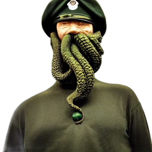 staff, mask, hat, creature transparent PNG cut-out