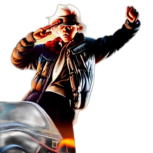 jacket, concept art, comic book art, photorealistic transparent PNG cut-out