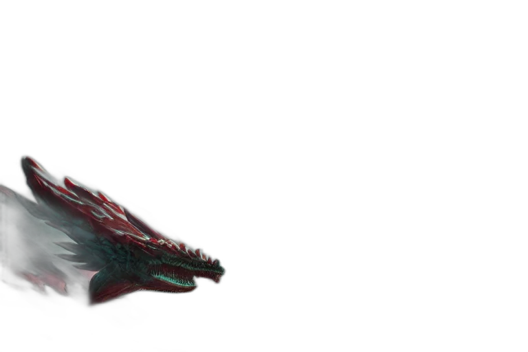 dragon, creature, animal, weapon transparent PNG cut-out