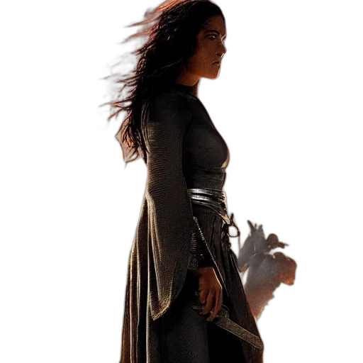 dress, sword, weapon, staff transparent PNG cut-out