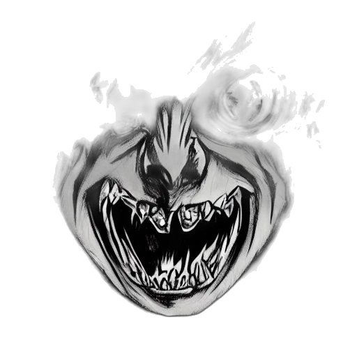 mask, dragon, creature, face transparent PNG cut-out
