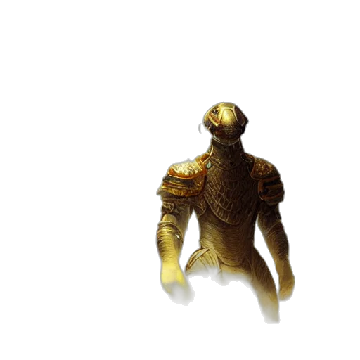 robot, creature, mask, staff transparent PNG cut-out