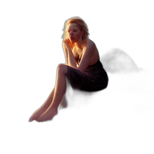 dress, concept art, photorealistic, pixel art transparent PNG cut-out