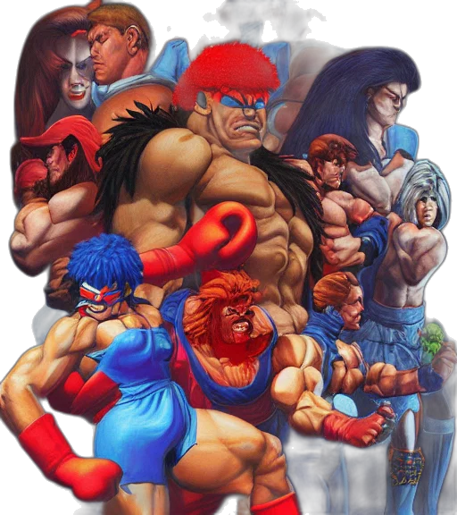 comic book art, concept art, pixel art, fantasy art transparent PNG cut-out