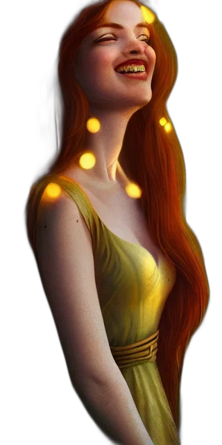 dress, jewelry, crown, face transparent PNG cut-out